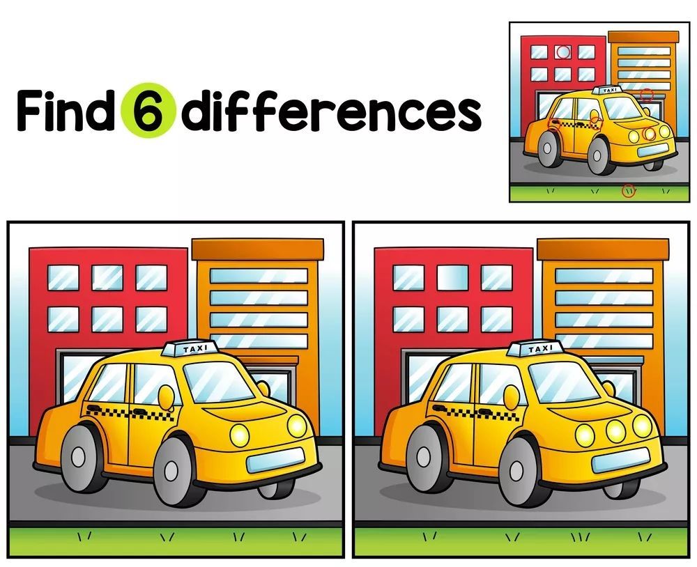 İki Resim Arasındaki 6 Farkı Bul
