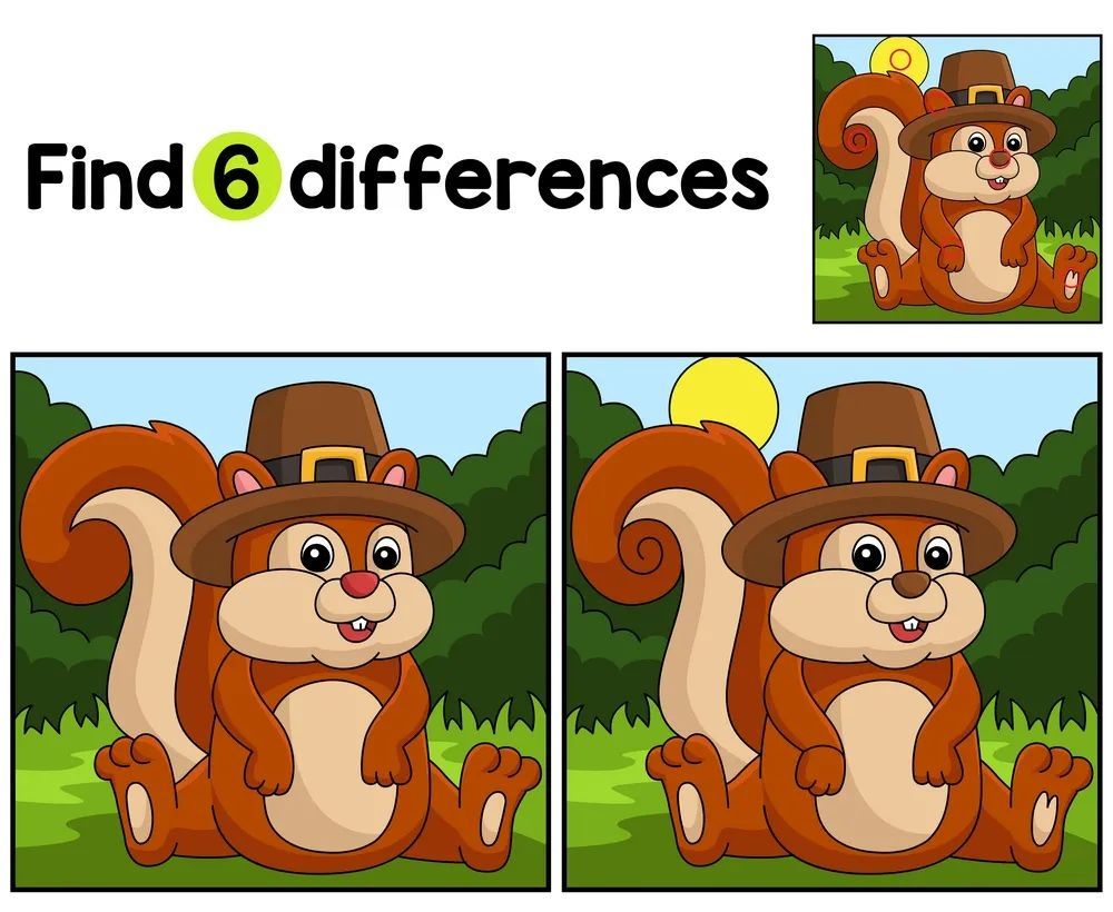 İki Resim Arasındaki 6 Farkı Bul