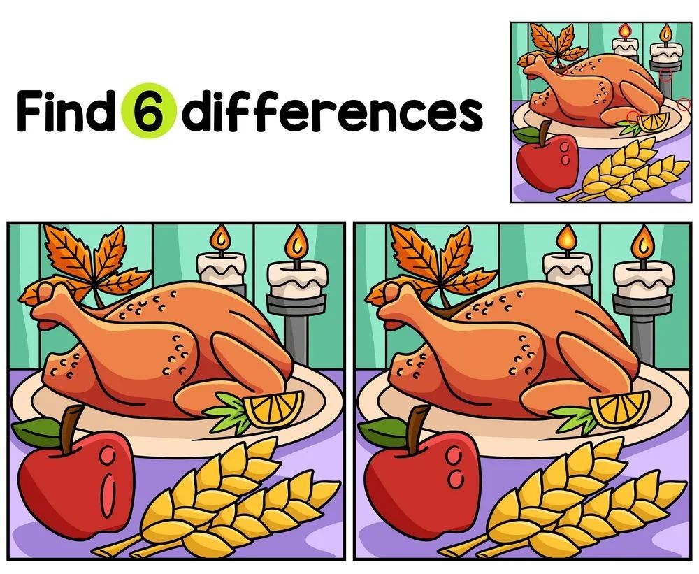 İki Resim Arasındaki 6 Farkı Bul