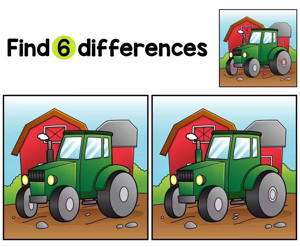 İki Resim Arasındaki 6 Farkı Bul