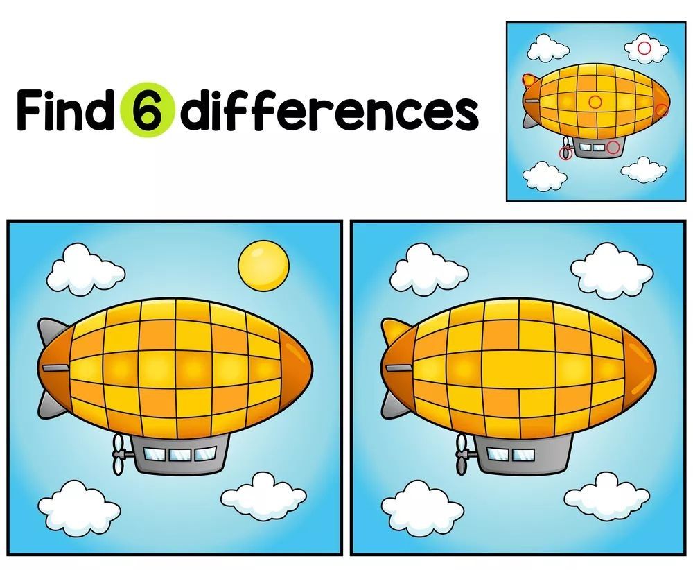İki Resim Arasındaki 6 Farkı Bul