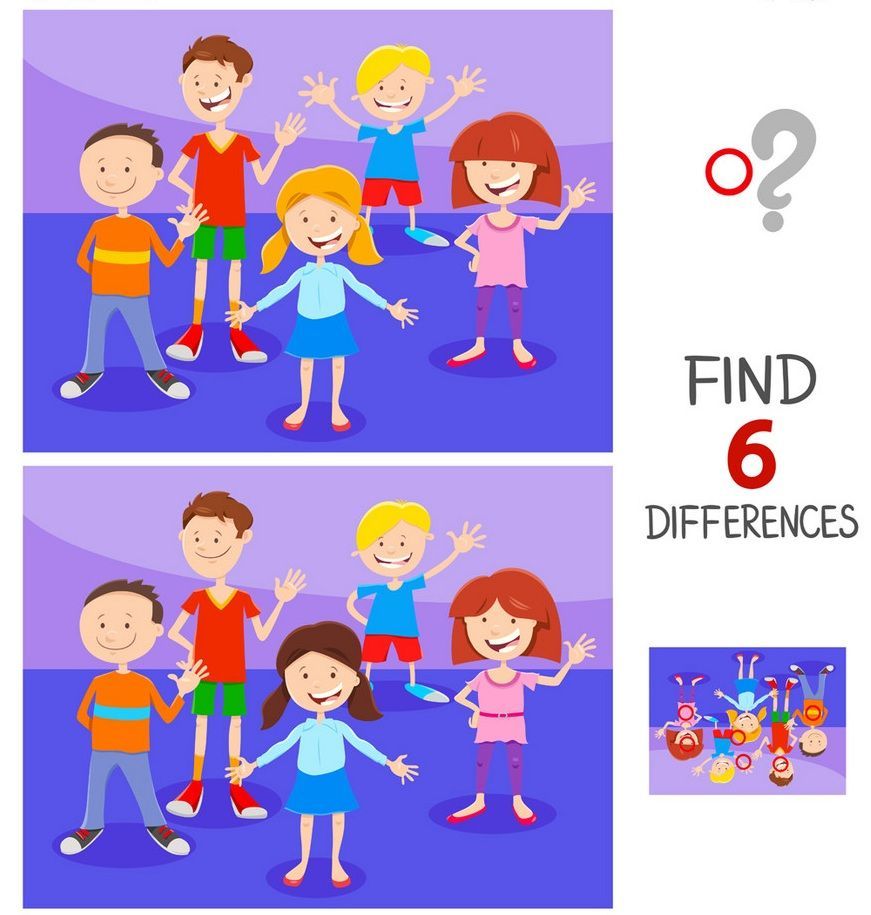 İki Resim Arasındaki 6 Farkı Bul