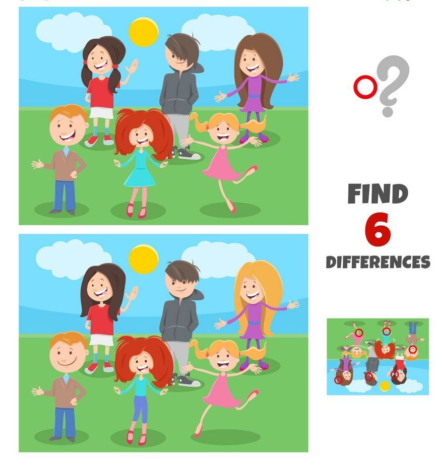 İki Resim Arasındaki 6 Farkı Bul