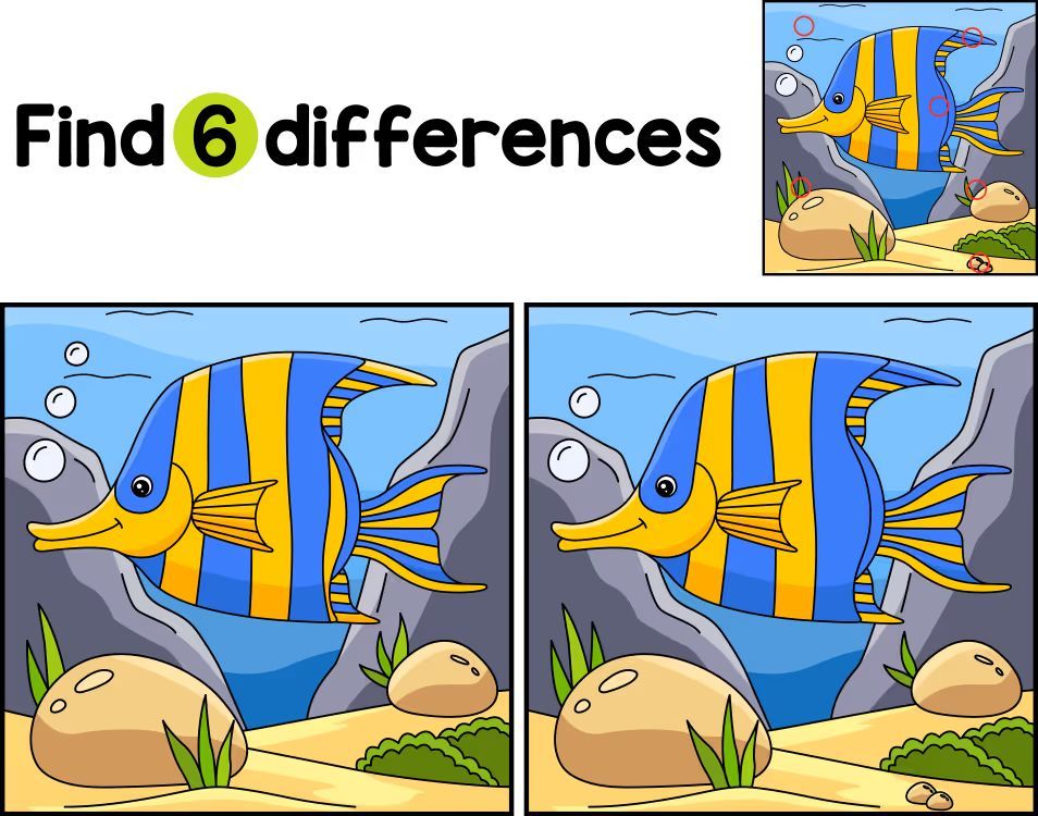 İki Resim Arasındaki 6 Farkı Bul