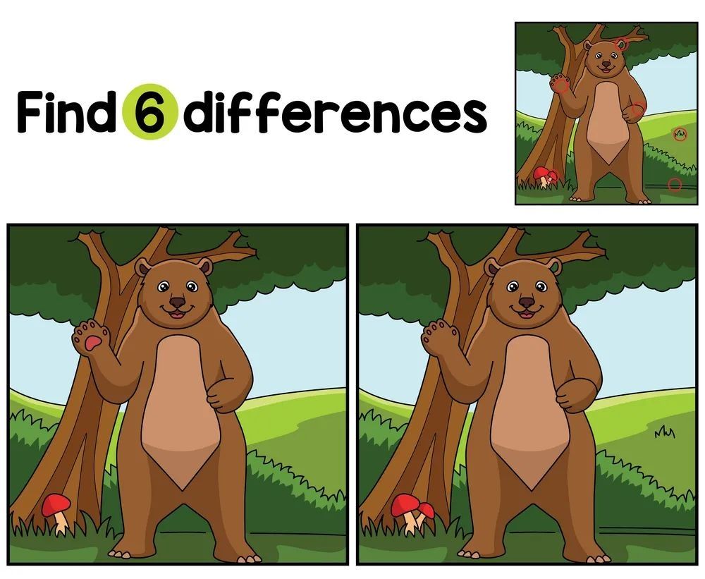 İki Resim Arasındaki 6 Farkı Bul