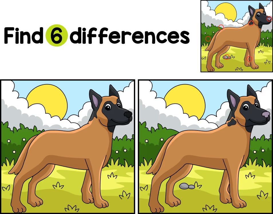 İki Resim Arasındaki 6 Farkı Bul