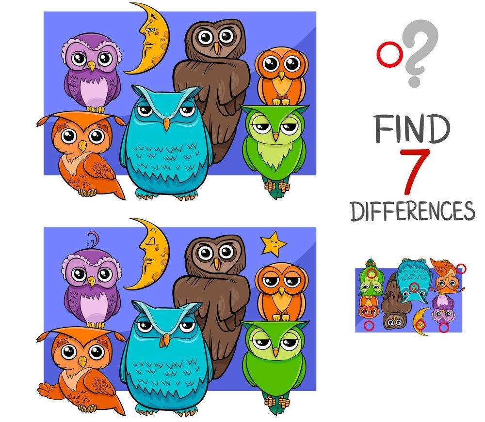 İki Resim Arasındaki 7 Farkı Bul