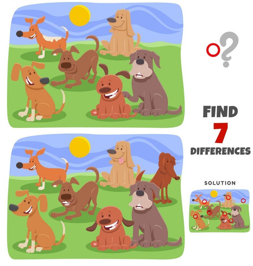 İki Resim Arasındaki 7 Farkı Bul