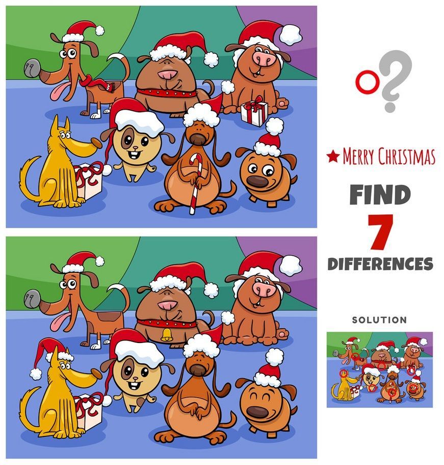 İki Resim Arasındaki 7 Farkı Bul