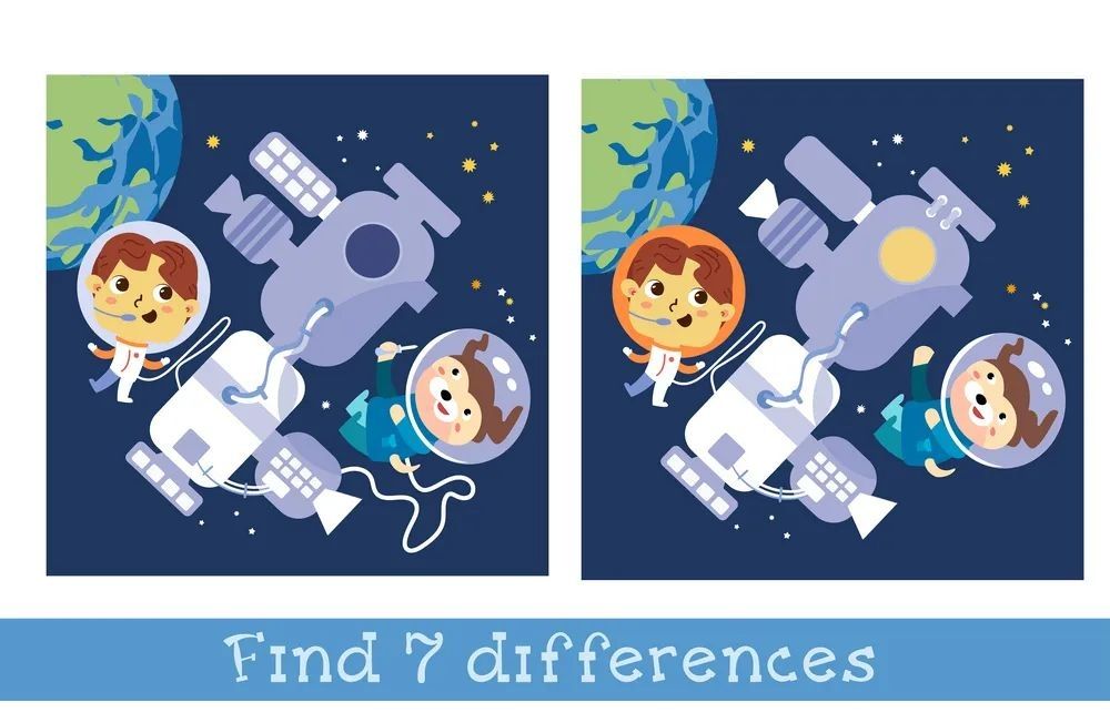 İki Resim Arasındaki 7 Farkı Bul