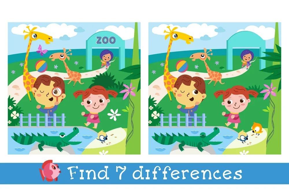 İki Resim Arasındaki 7 Farkı Bul