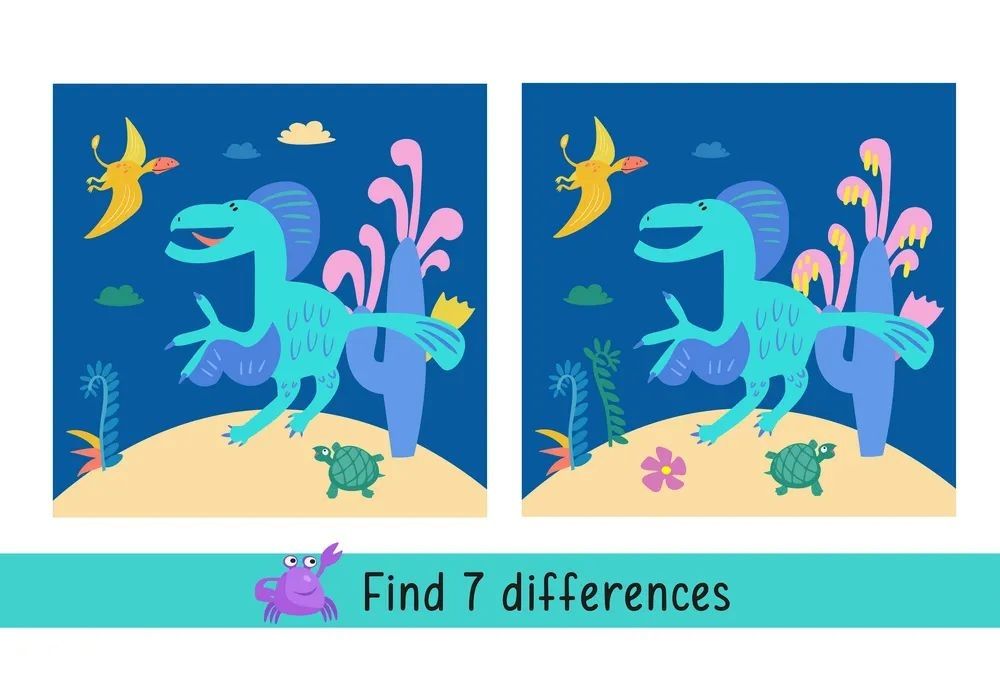 İki Resim Arasındaki 7 Farkı Bul