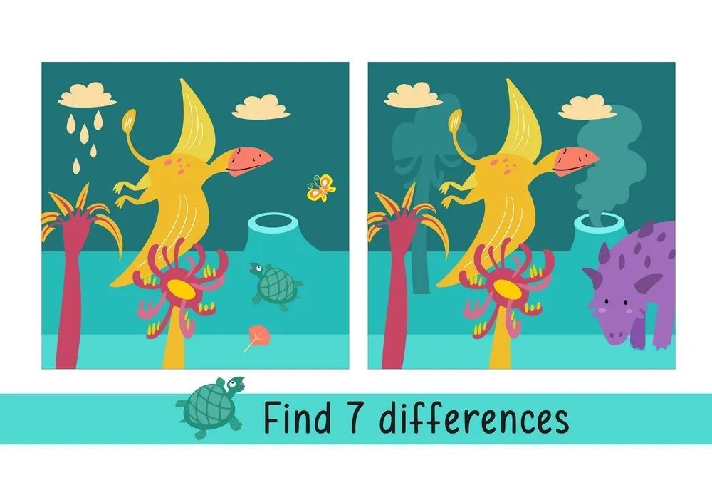 İki Resim Arasındaki 7 Farkı Bul