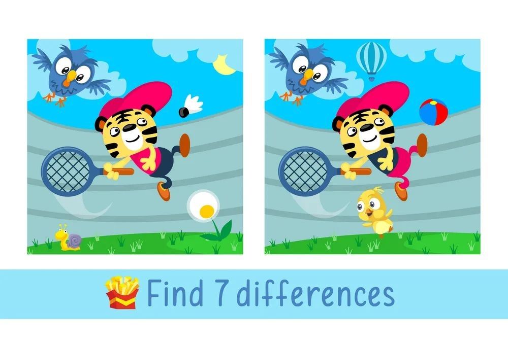 İki Resim Arasındaki 7 Farkı Bul