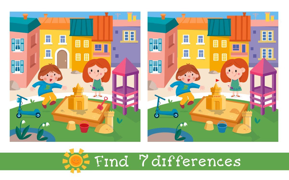 İki Resim Arasındaki 7 Farkı Bul