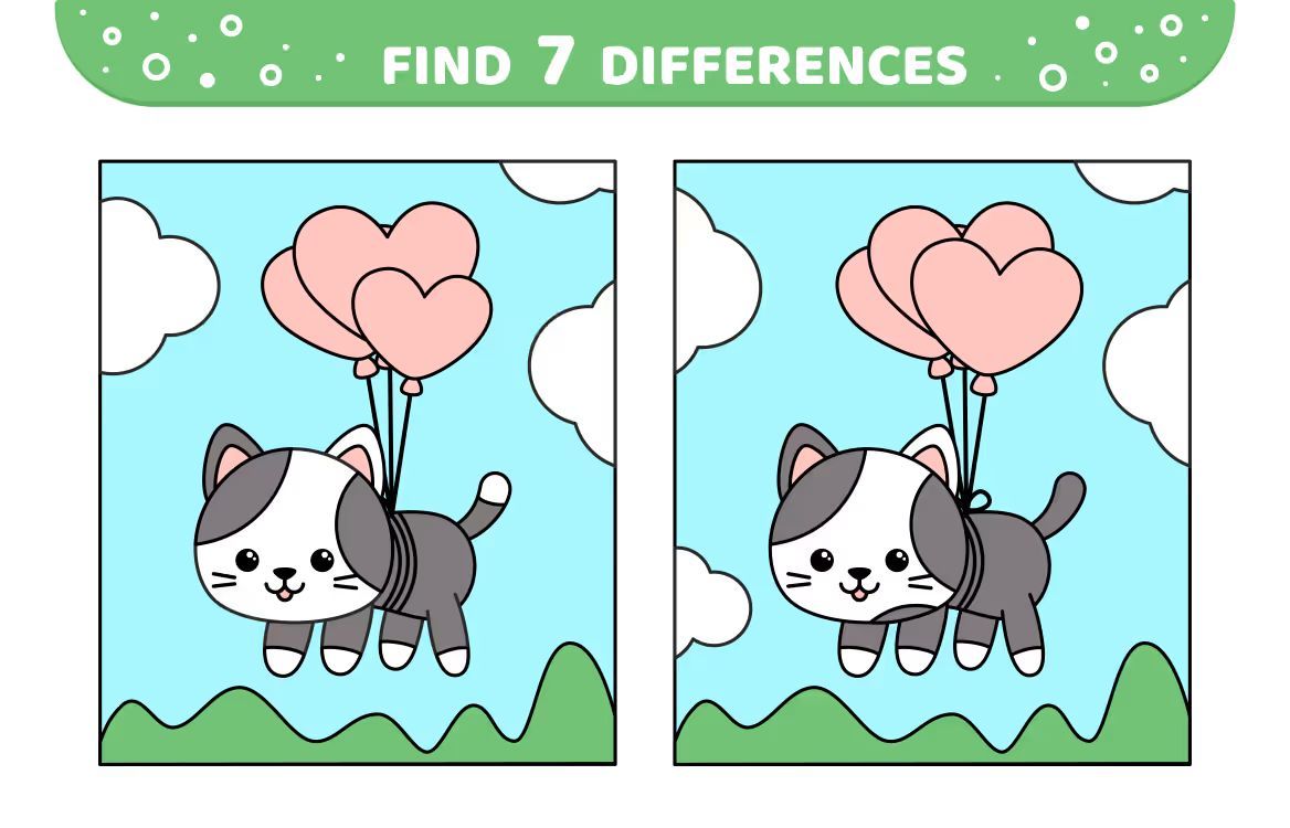 İki Resim Arasındaki 7 Farkı Bul