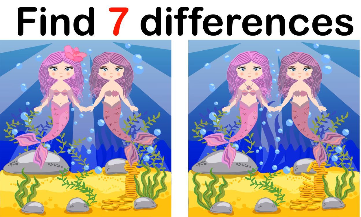 İki Resim Arasındaki 7 Farkı Bul