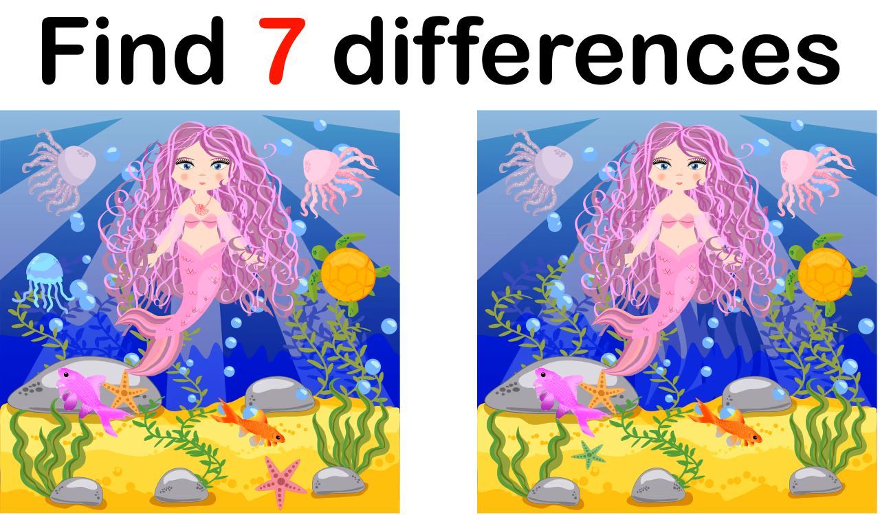 İki Resim Arasındaki 7 Farkı Bul