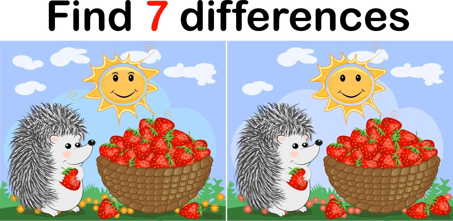 İki Resim Arasındaki 7 Farkı Bul