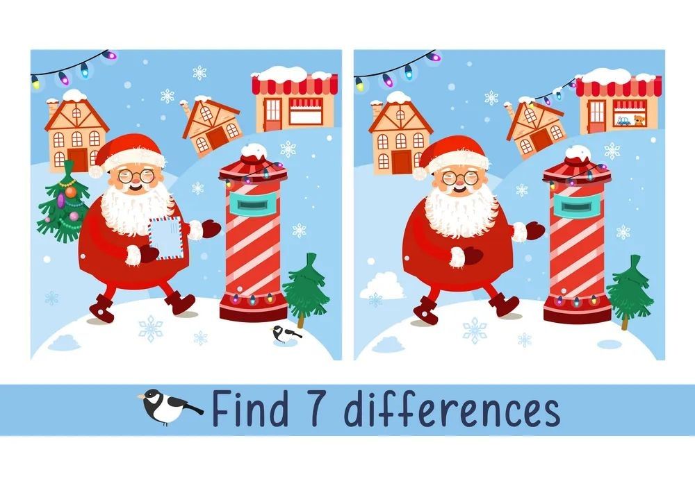 İki Resim Arasındaki 7 Farkı Bul