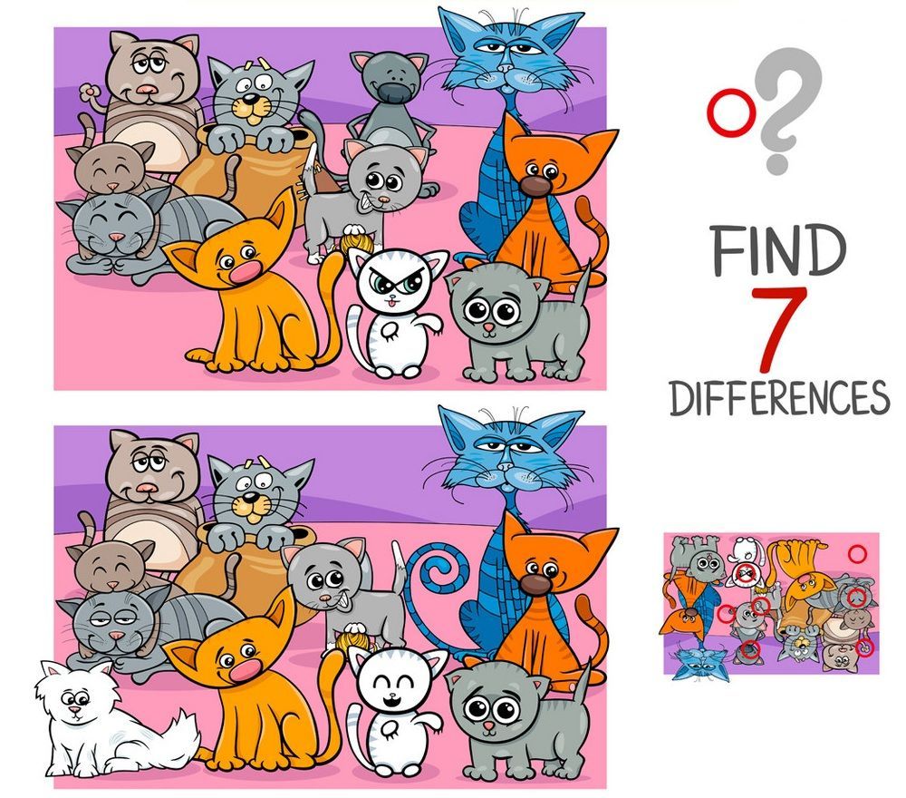 İki Resim Arasındaki 7 Farkı Bul