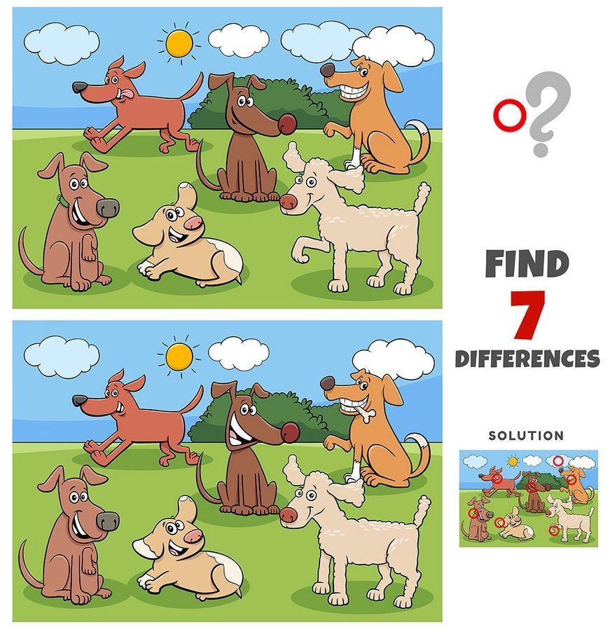 İki Resim Arasındaki 7 Farkı Bul