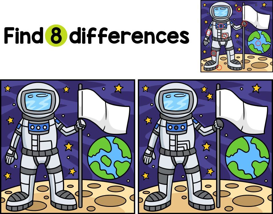 İki Resim Arasındaki 8 Farkı Bul