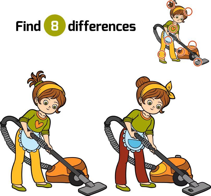 İki Resim Arasındaki 8 Farkı Bul