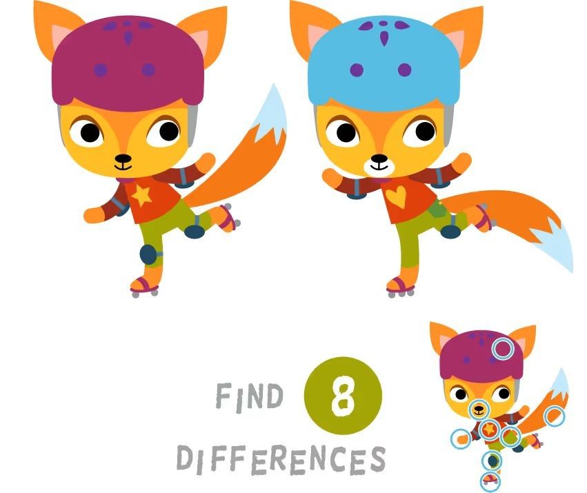 İki Resim Arasındaki 8 Farkı Bul