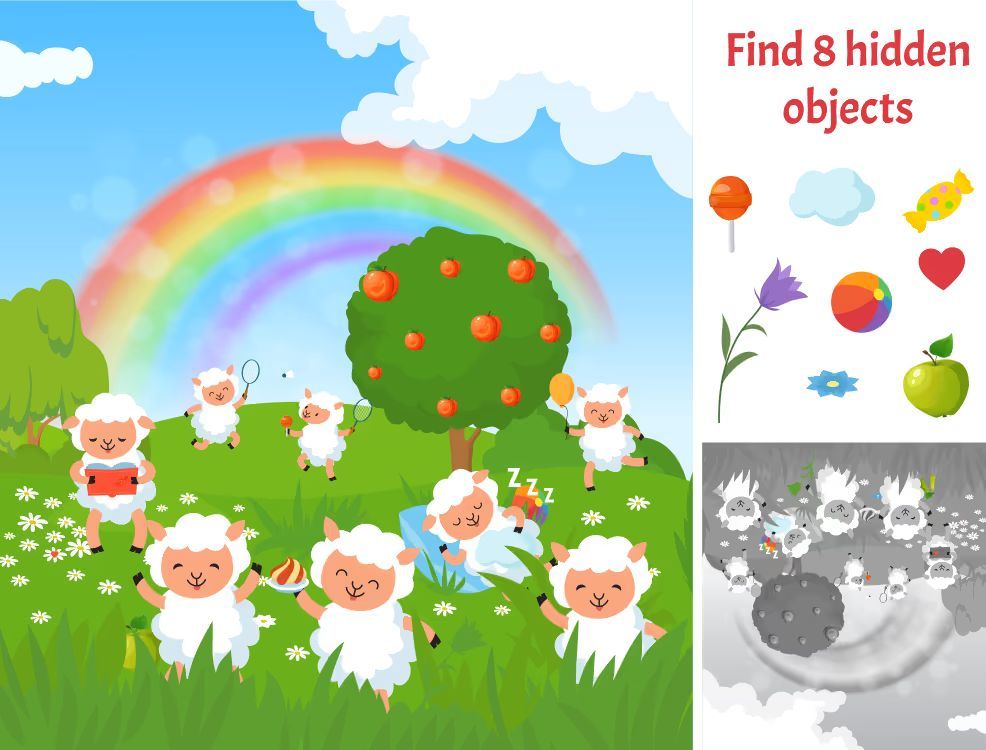 İki Resim Arasındaki 8 Farkı Bul