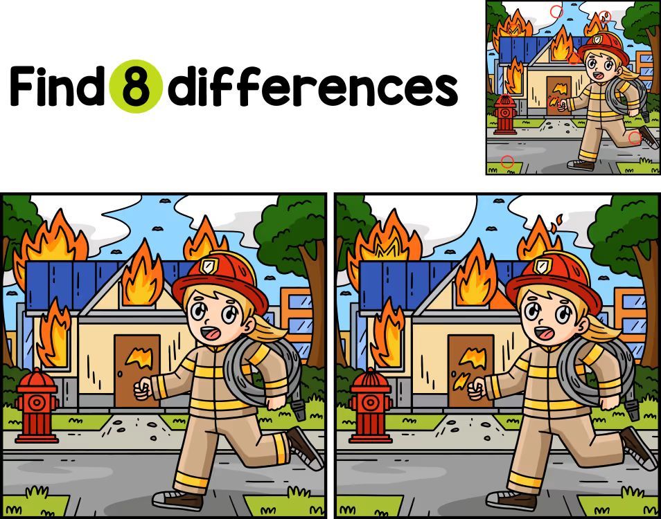 İki Resim Arasındaki 8 Farkı Bul