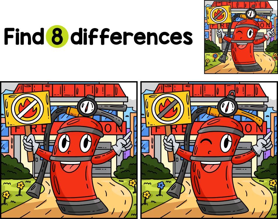İki Resim Arasındaki 8 Farkı Bul
