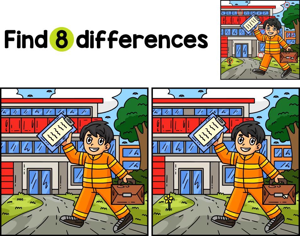 İki Resim Arasındaki 8 Farkı Bul