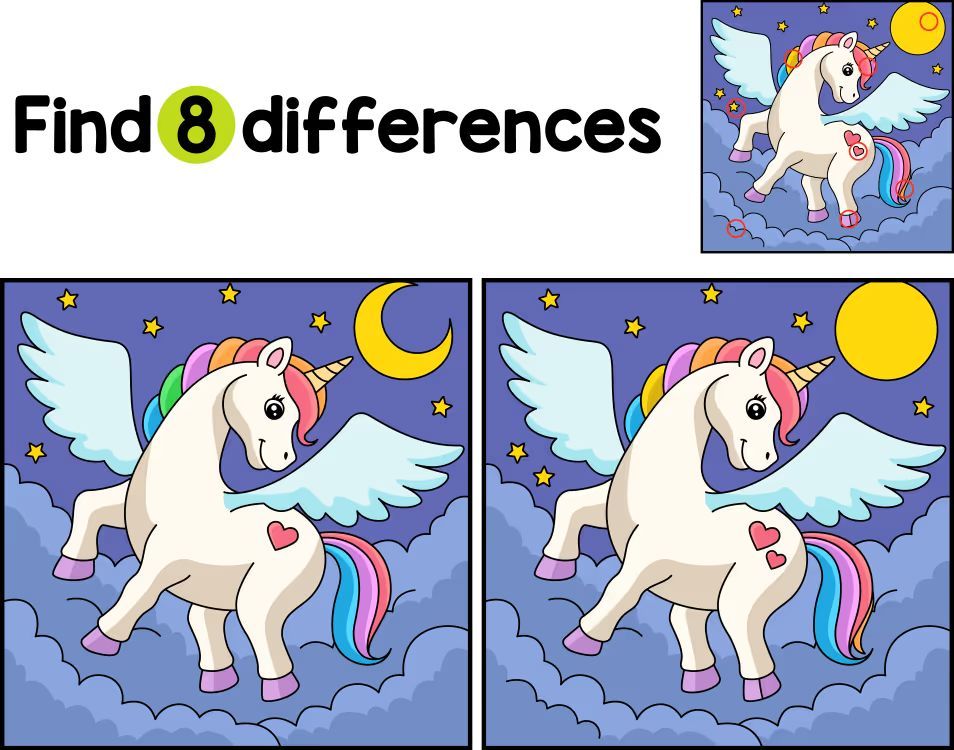 İki Resim Arasındaki 8 Farkı Bul