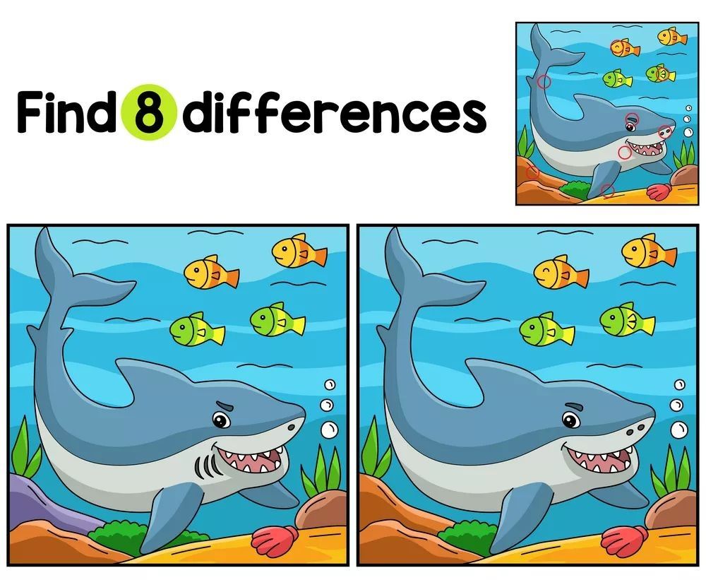 İki Resim Arasındaki 8 Farkı Bul