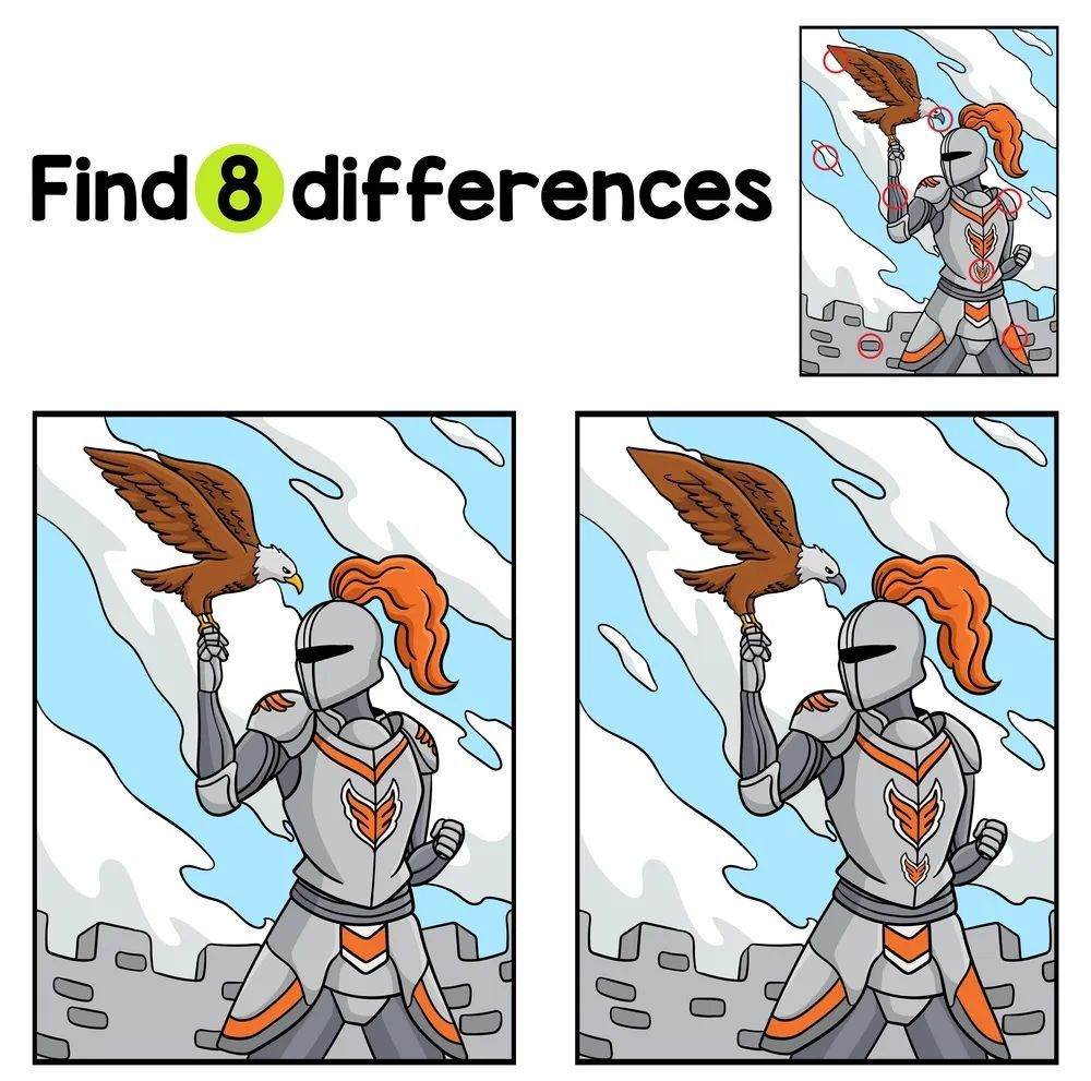 İki Resim Arasındaki 8 Farkı Bul