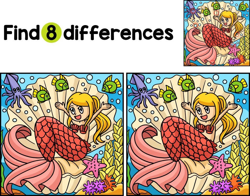 İki Resim Arasındaki 8 Farkı Bul