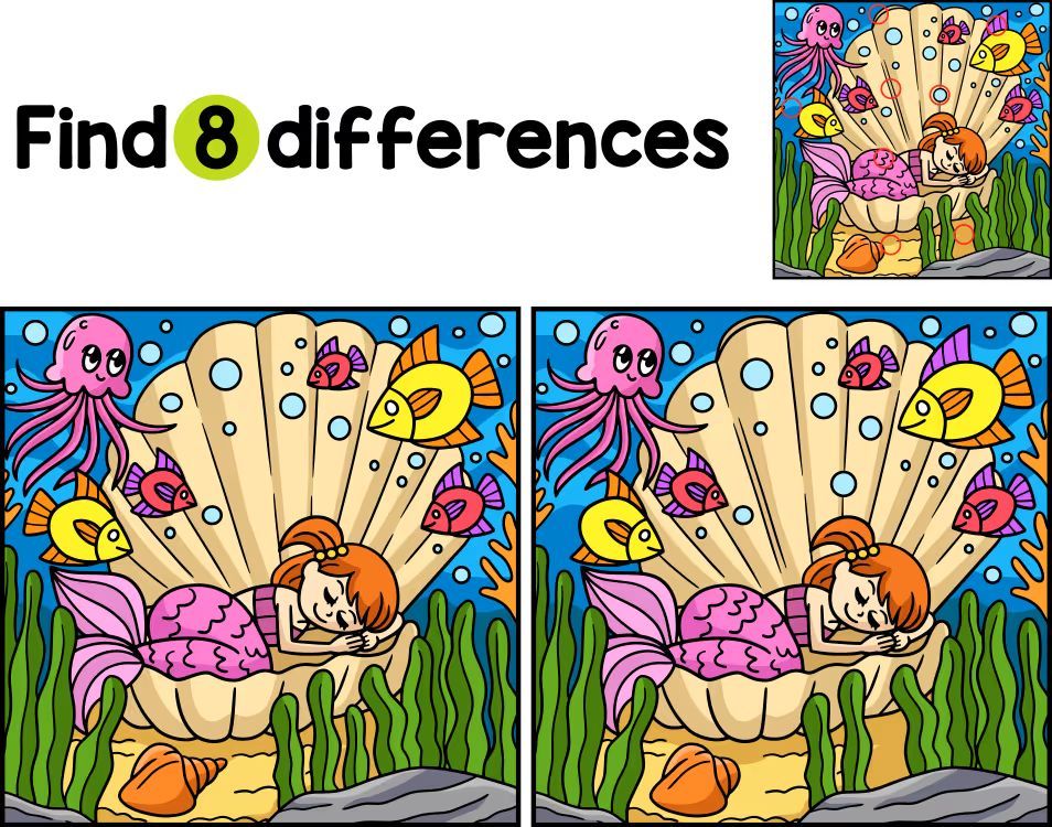 İki Resim Arasındaki 8 Farkı Bul