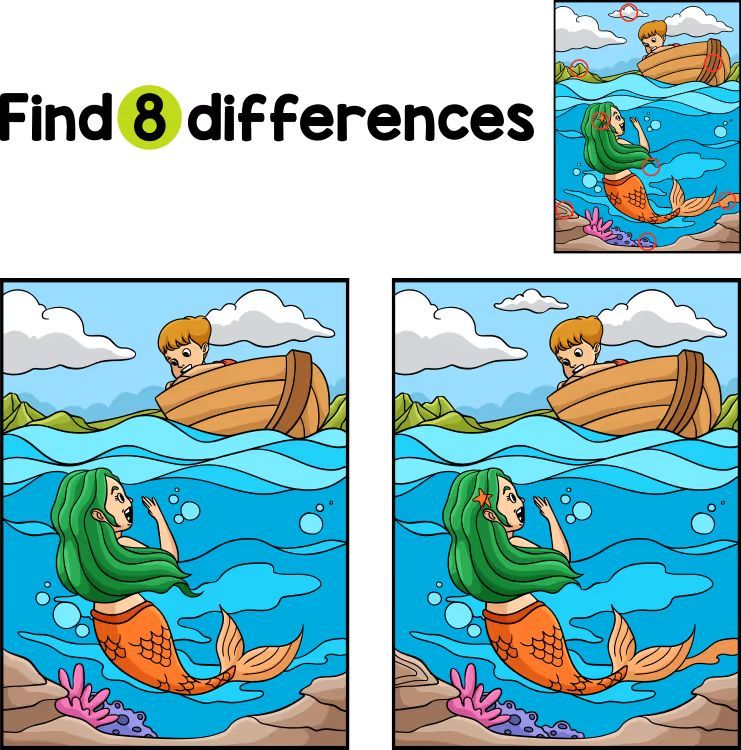 İki Resim Arasındaki 8 Farkı Bul