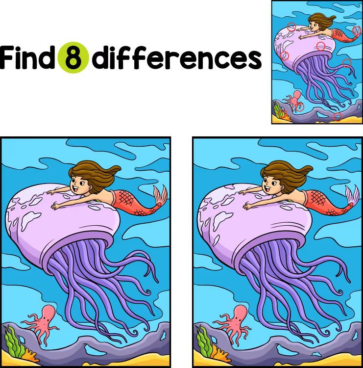 İki Resim Arasındaki 8 Farkı Bul