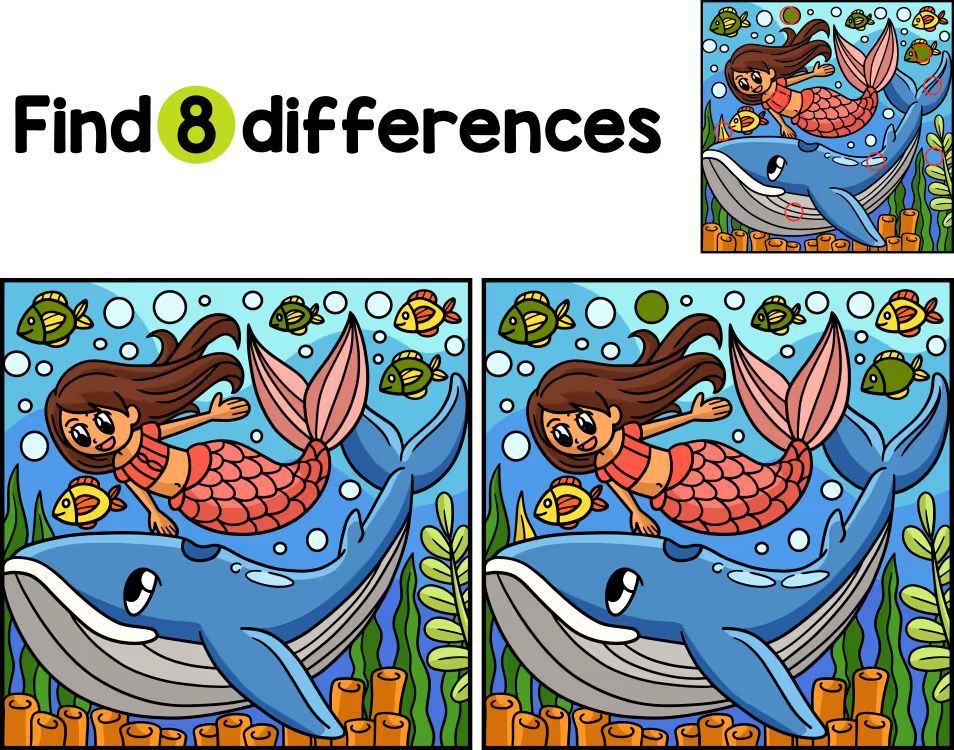 İki Resim Arasındaki 8 Farkı Bul