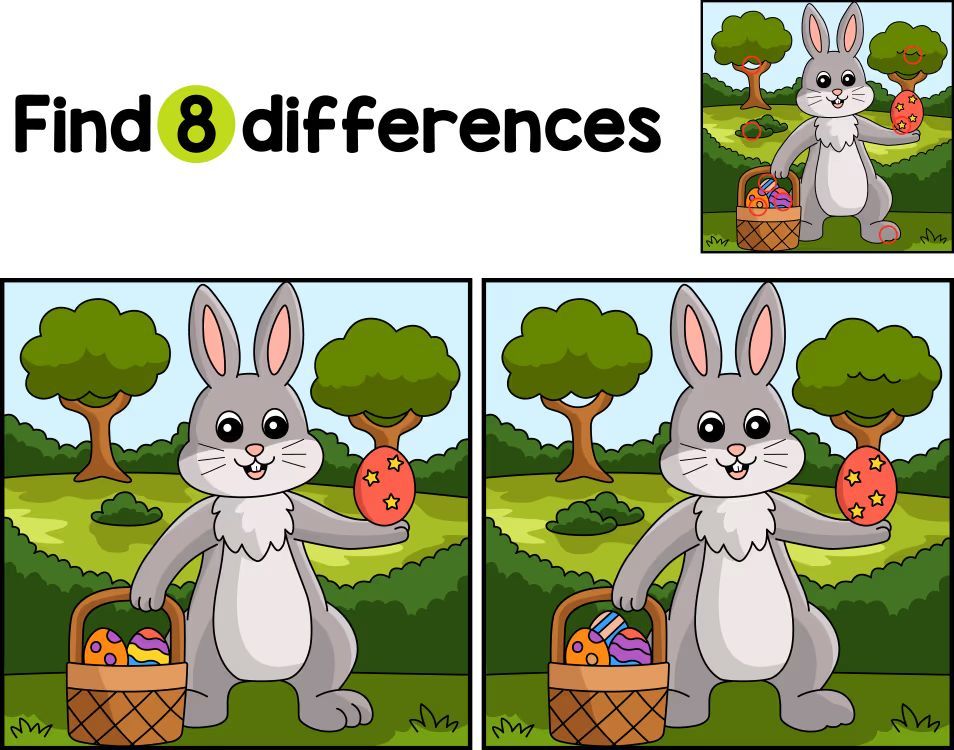 İki Resim Arasındaki 8 Farkı Bul