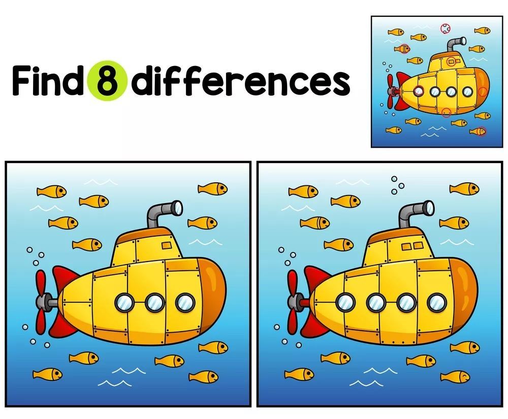 İki Resim Arasındaki 8 Farkı Bul