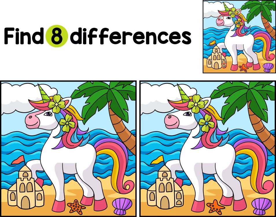 İki Resim Arasındaki 8 Farkı Bul