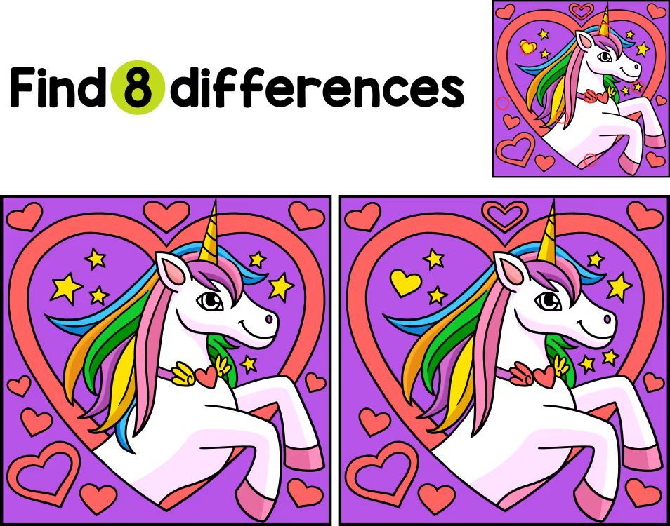 İki Resim Arasındaki 8 Farkı Bul