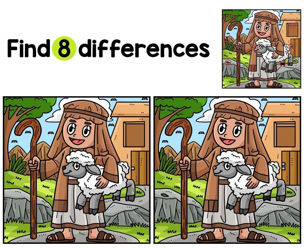 İki Resim Arasındaki 8 Farkı Bul
