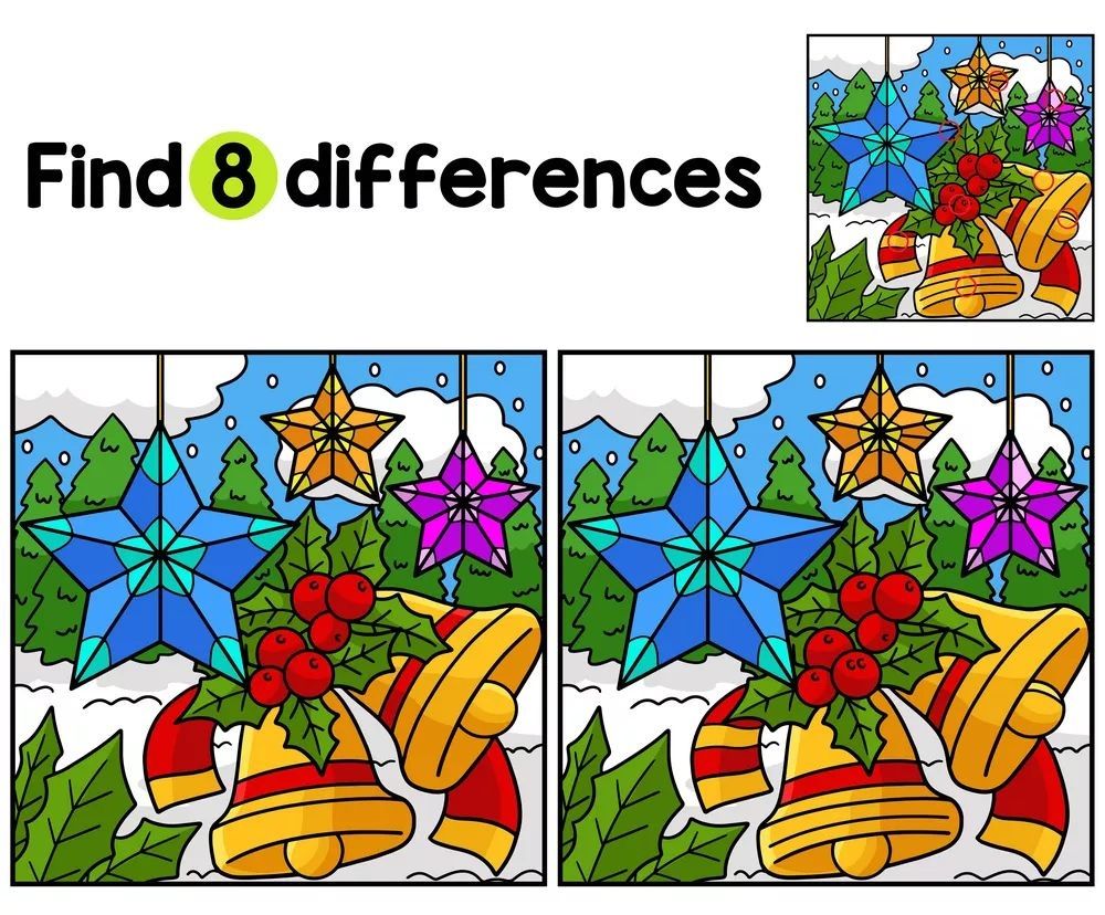 İki Resim Arasındaki 8 Farkı Bul