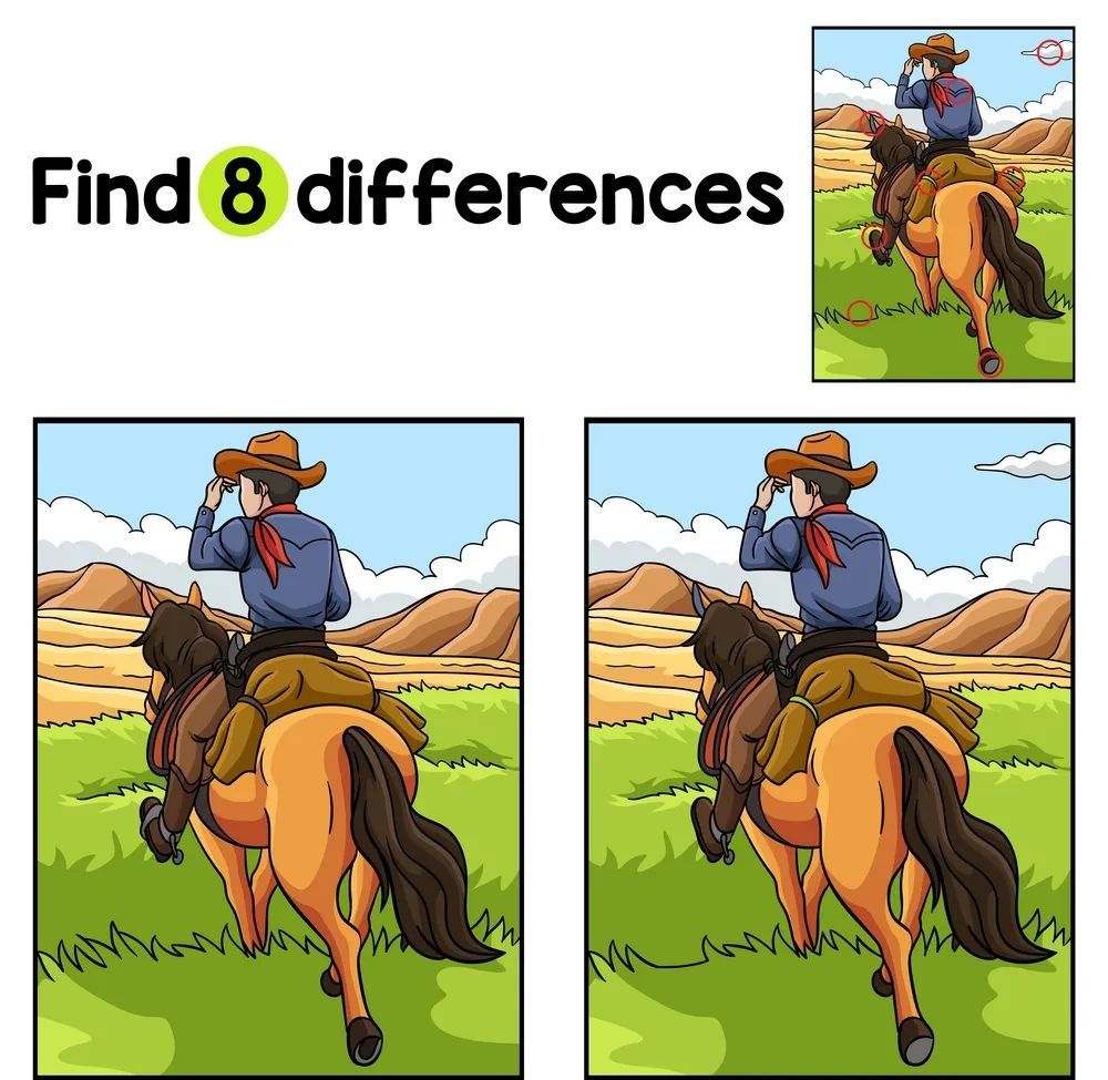 İki Resim Arasındaki 8 Farkı Bul