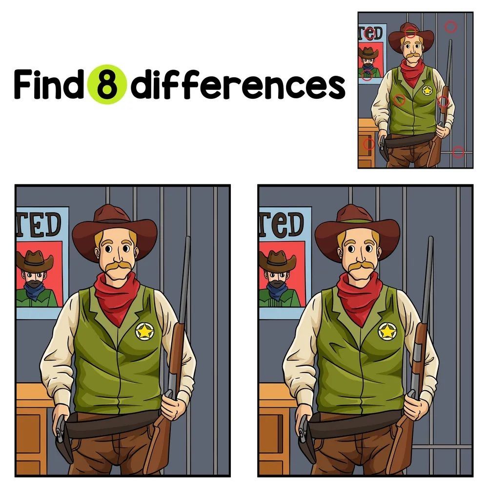 İki Resim Arasındaki 8 Farkı Bul