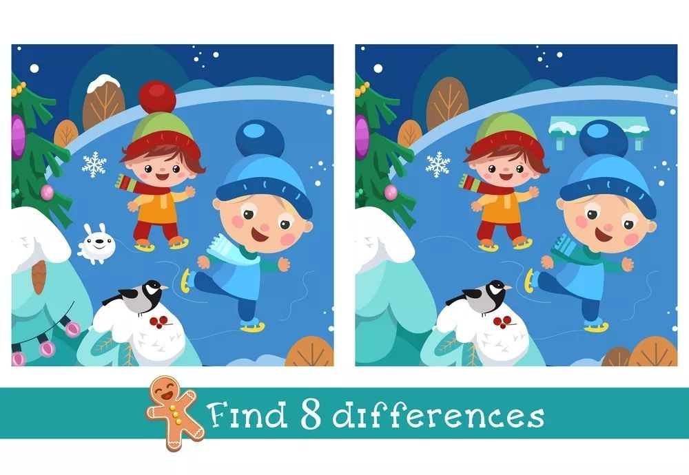 İki Resim Arasındaki 8 Farkı Bul